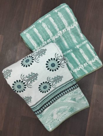 Heritage Jaipuri Penal Print Cotton Dohar Design ..!!