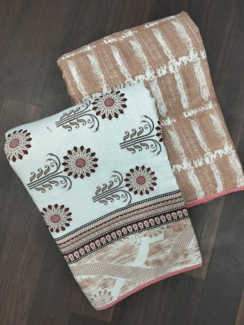 Heritage Jaipuri Penal Print Cotton Dohar Design ..!!