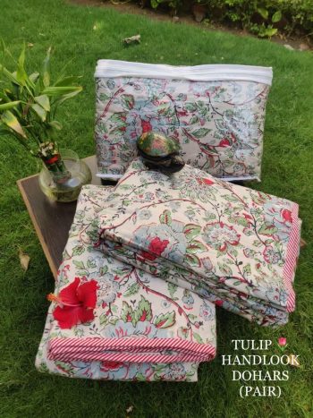 LATEST TULIP HANDLOOK SINGLE DOHARS PREMIUM COLLECTION