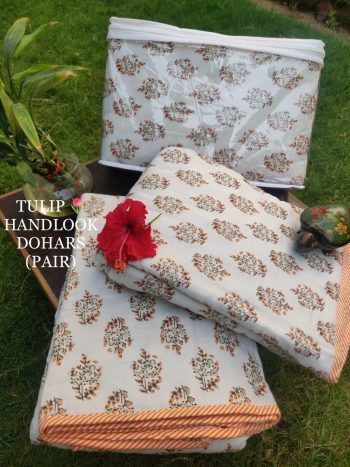 LATEST TULIP HANDLOOK SINGLE DOHARS PREMIUM COLLECTION