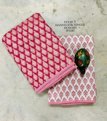 LATEST TULIP HANDLOOK SINGLE DOHARS PREMIUM COLLECTION
