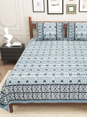 pure cotton king size bedsheet