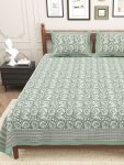 pure cotton king size bedsheet