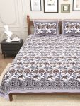 pure cotton king size bedsheet