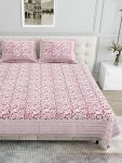 pure cotton king size bedsheet