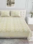 pure cotton king size bedsheet
