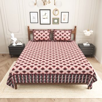 pure cotton king size bedsheet