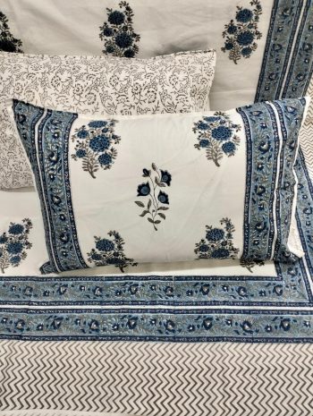 block print king size bedsheet