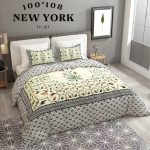pure cotton king size bedsheet