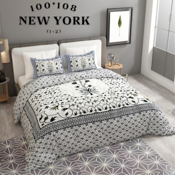 pure cotton king size bedsheet
