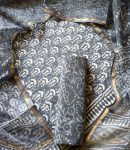 hand block cotton suit