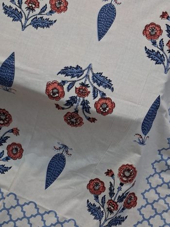 pure cotton kinhg size bedsheet