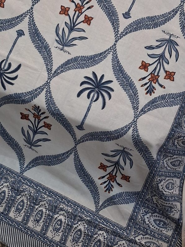 pure cotton king size bedsheet