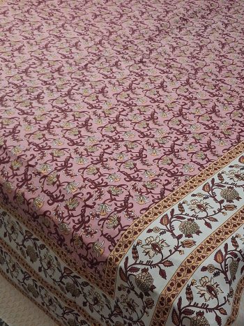 pure cotton king size bedsheet