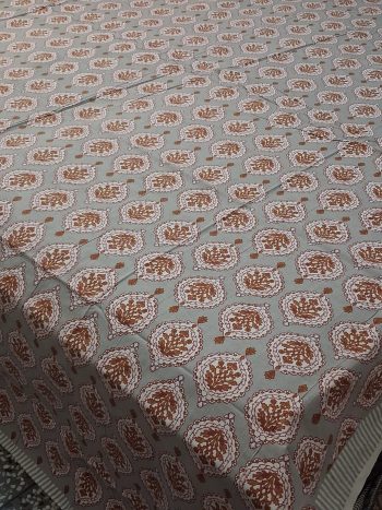 pure cotton king size bedsheet
