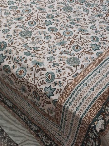 pure cotton king size bedsheet