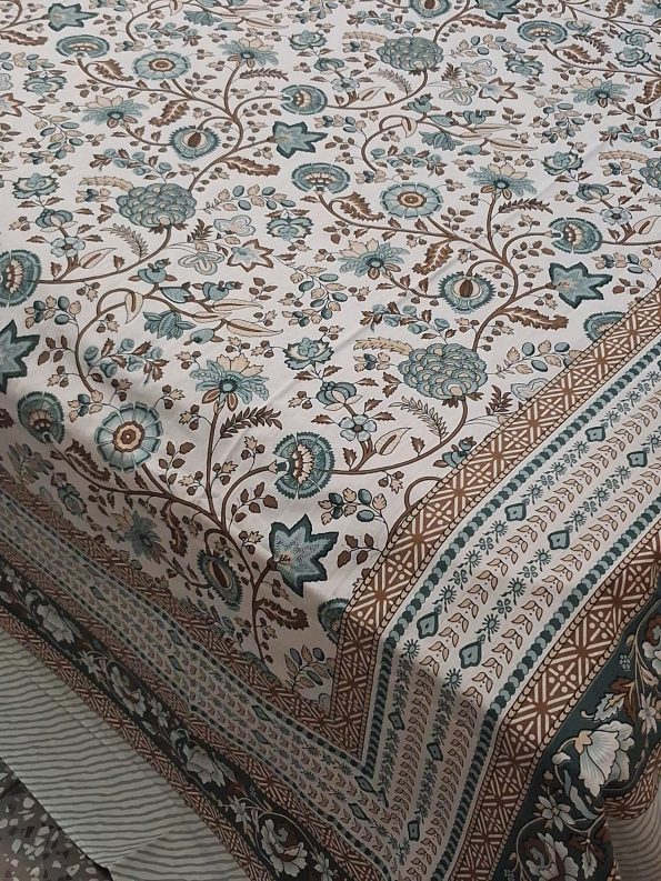 pure cotton king size bedsheet