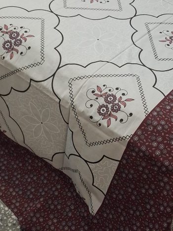 pure cotton king size bedsheet